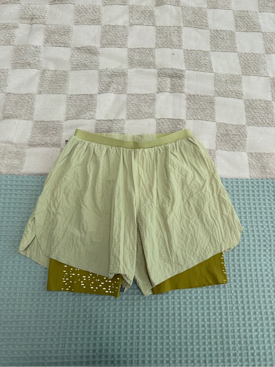 lululemon athletica Other - NWOT Lululemon Surge Lined‎ Short 6" *Special Edition
Dew Green / Auric Gold